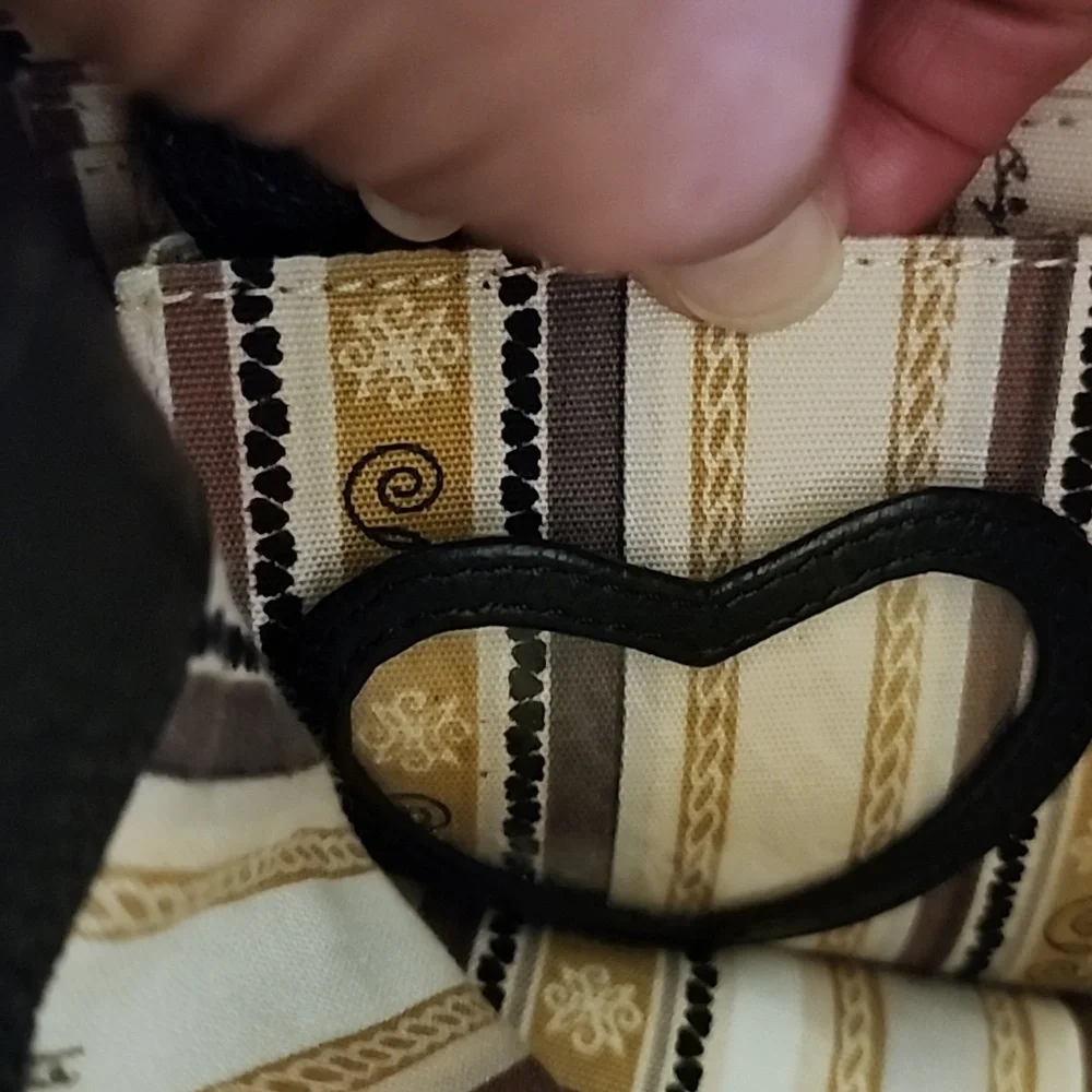 Brighton Leather Backback purse Black